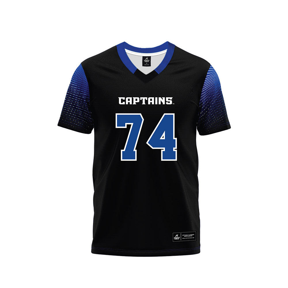 CNU - NCAA Football : Kashawn Marrow - Black Football Jersey-0