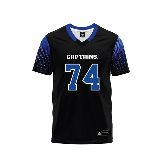 CNU - NCAA Football : Kashawn Marrow - Black Football Jersey-0