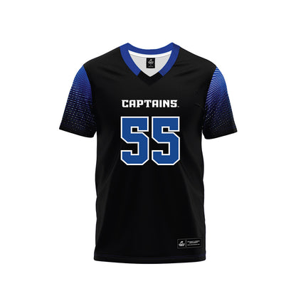 CNU - NCAA Football : Daniel McGrath - Black Football Jersey-0