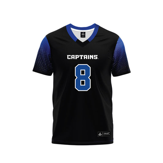 CNU - NCAA Football : Jayson Viernes - Black Football Jersey-0