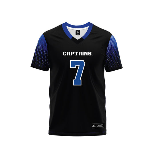 CNU - NCAA Football : Noah Martin - Black Football Jersey-0