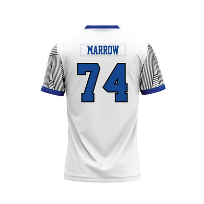 CNU - NCAA Football : Kashawn Marrow - White Football Jersey-1