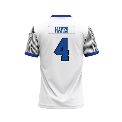 CNU - NCAA Football : Trey Hayes - White Football Jersey