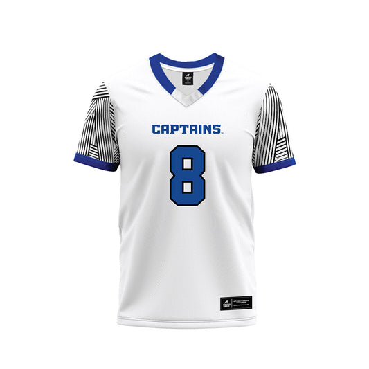 CNU - NCAA Football : Jayson Viernes - White Football Jersey-0