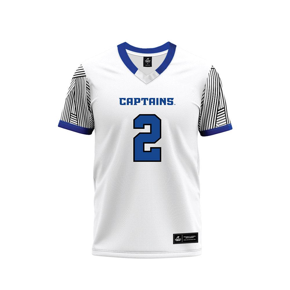 - NCAA Football : Colin Hart - White Football Jersey-0