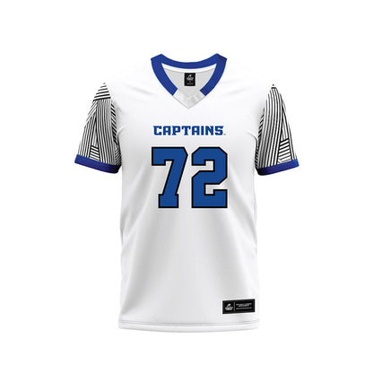 CNU - NCAA Football : Evan Nixon - White Football Jersey-0