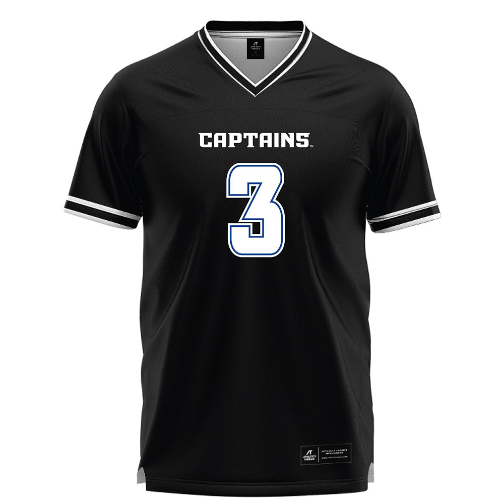 CNU - NCAA Men's Lacrosse : Jayden Hardnett - Black Lacrosse Jersey