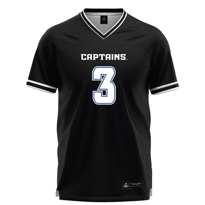 CNU - NCAA Men's Lacrosse : Jayden Hardnett - Black Lacrosse Jersey