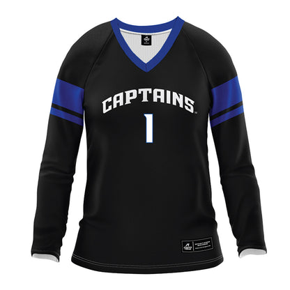 CNU - NCAA Women's Volleyball : Kensie Price - Black Volleyball Jersey-0