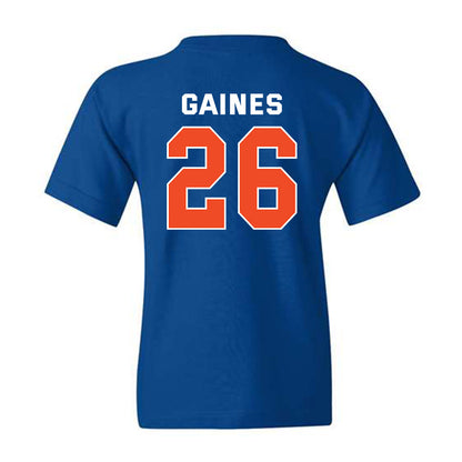 Boise State - NCAA Football : Sire Gaines - Classic Shersey Youth T-Shirt