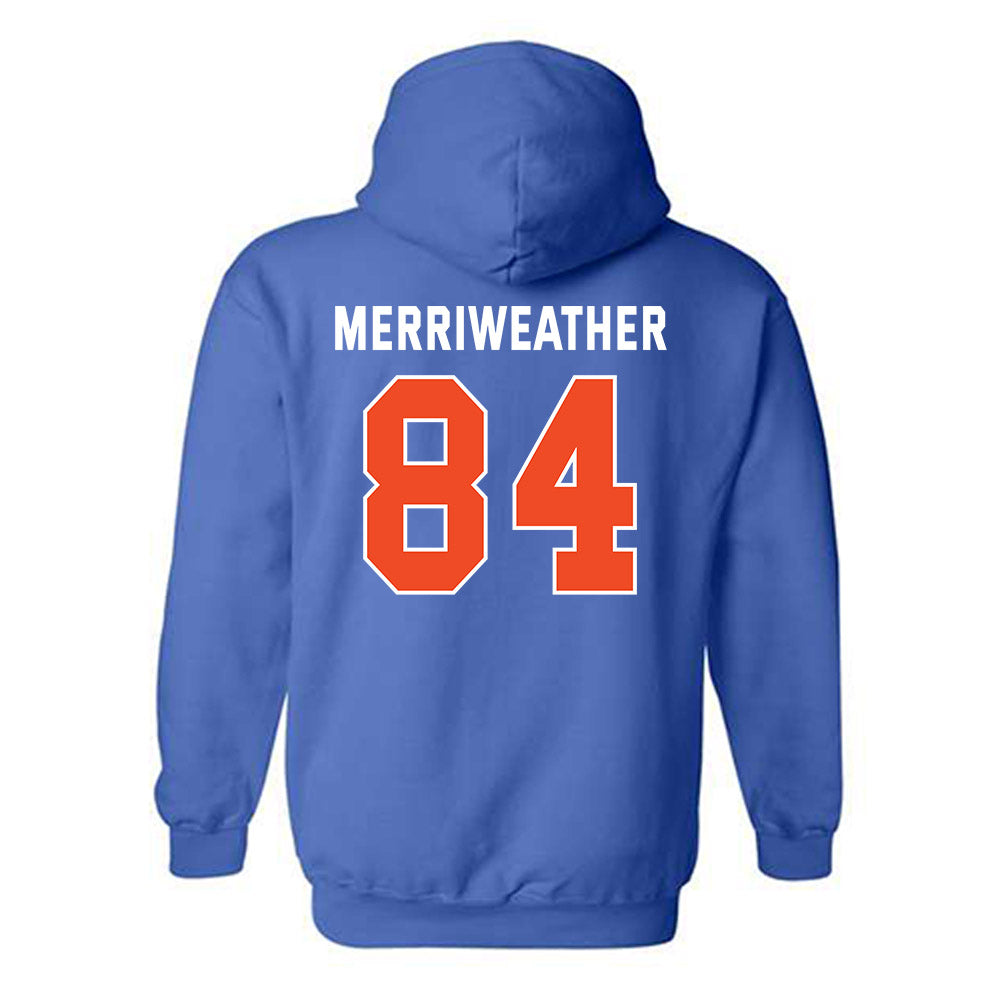 Boise State - NCAA Football : Zamondre Merriweather - Classic Shersey Hooded Sweatshirt