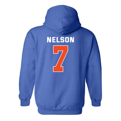 Boise State - NCAA Football : Malachi Nelson - Classic Shersey Hooded Sweatshirt