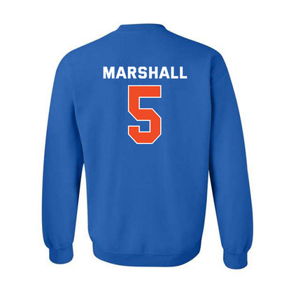 Boise State - NCAA Football : Chris Marshall - Classic Shersey Crewneck Sweatshirt-1
