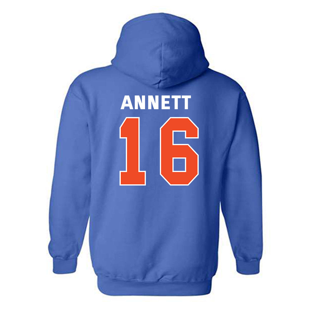 Boise State - NCAA Football : Kaleb Annett - Classic Shersey Hooded Sweatshirt