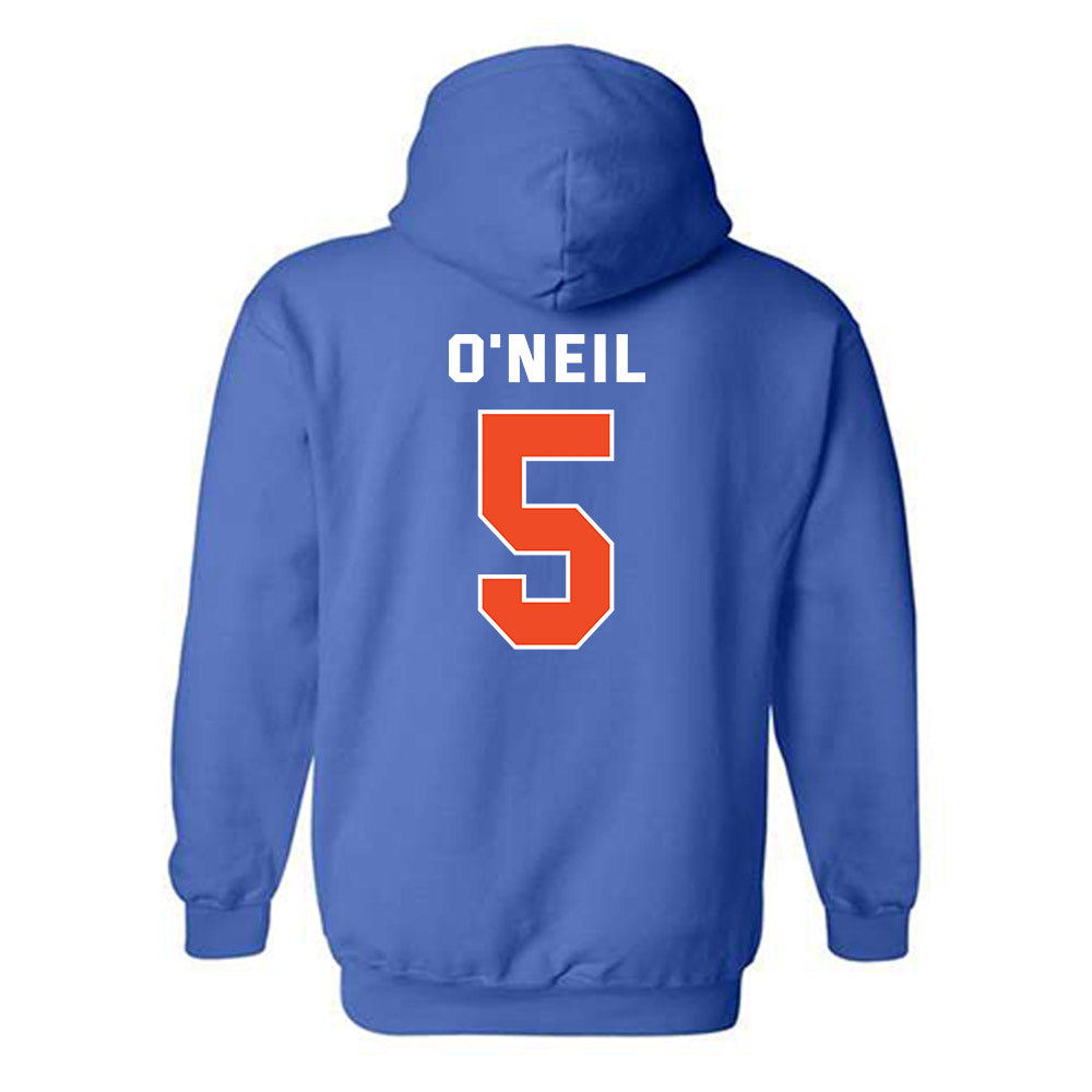 Boise State - NCAA Beach Volleyball : Sharli O'Neil - Classic Shersey Hooded Sweatshirt-1