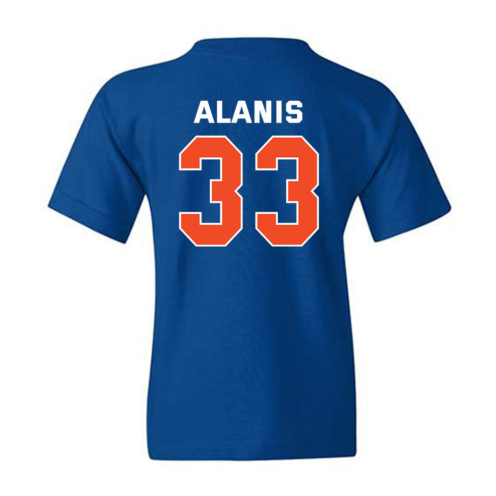 Boise State - NCAA Football : Josiah Alanis - Classic Shersey Youth T-Shirt-1