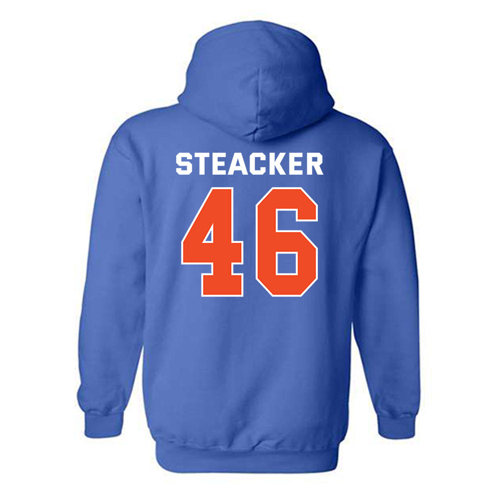 Boise State - NCAA Football : Hunter Steacker - Classic Shersey Hooded Sweatshirt