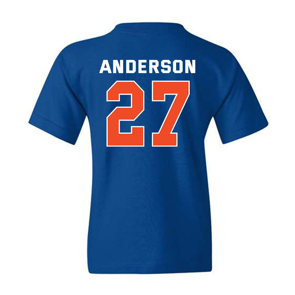 Boise State - NCAA Women's Soccer : Oakley Anderson - Classic Shersey Youth T-Shirt