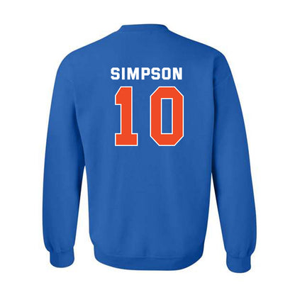 Boise State - NCAA Football : Andrew Simpson - Classic Shersey Crewneck Sweatshirt