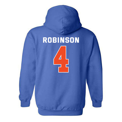 Boise State - NCAA Football : Rodney Robinson - Classic Shersey Hooded Sweatshirt