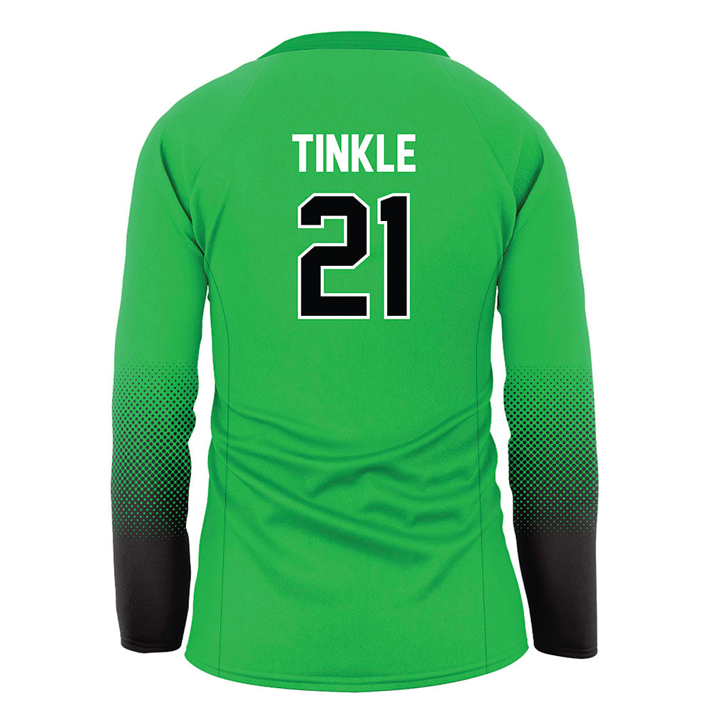 Marshall - NCAA Women's Volleyball : Regan Tinkle - Green Volleyball Jersey