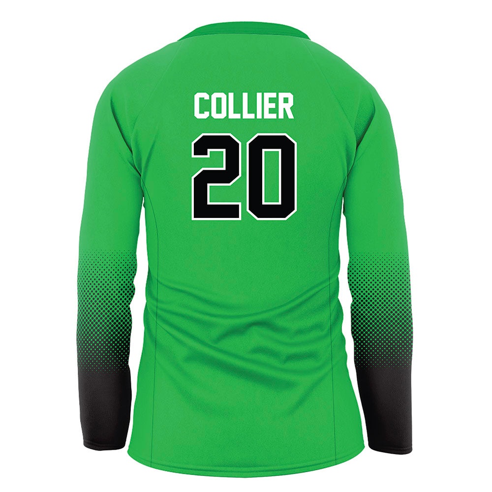 Marshall - NCAA Women's Volleyball : Izzy Collier - Green Volleyball Jersey