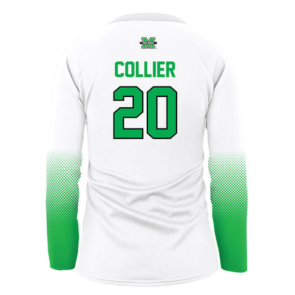 Marshall - NCAA Women's Volleyball : Izzy Collier - White Volleyball Jersey