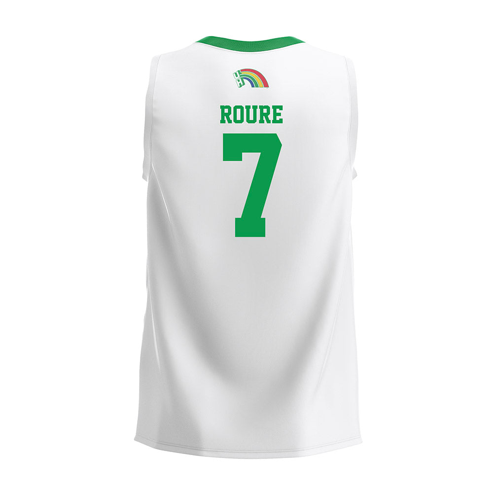 Hawaii - NCAA Men's Volleyball : Adrien Roure - Cream Volleyball Jersey