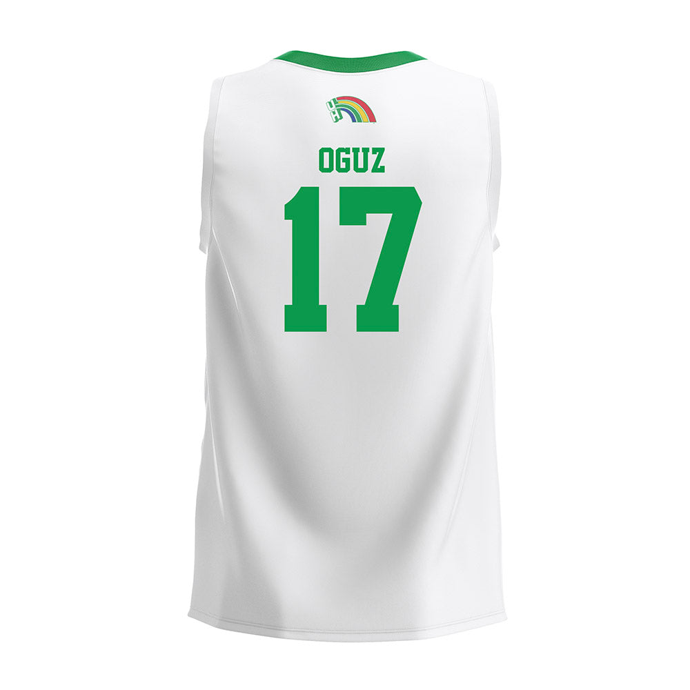 Hawaii - NCAA Men's Volleyball : Oguzhan Oguz - Cream Volleyball Jersey
