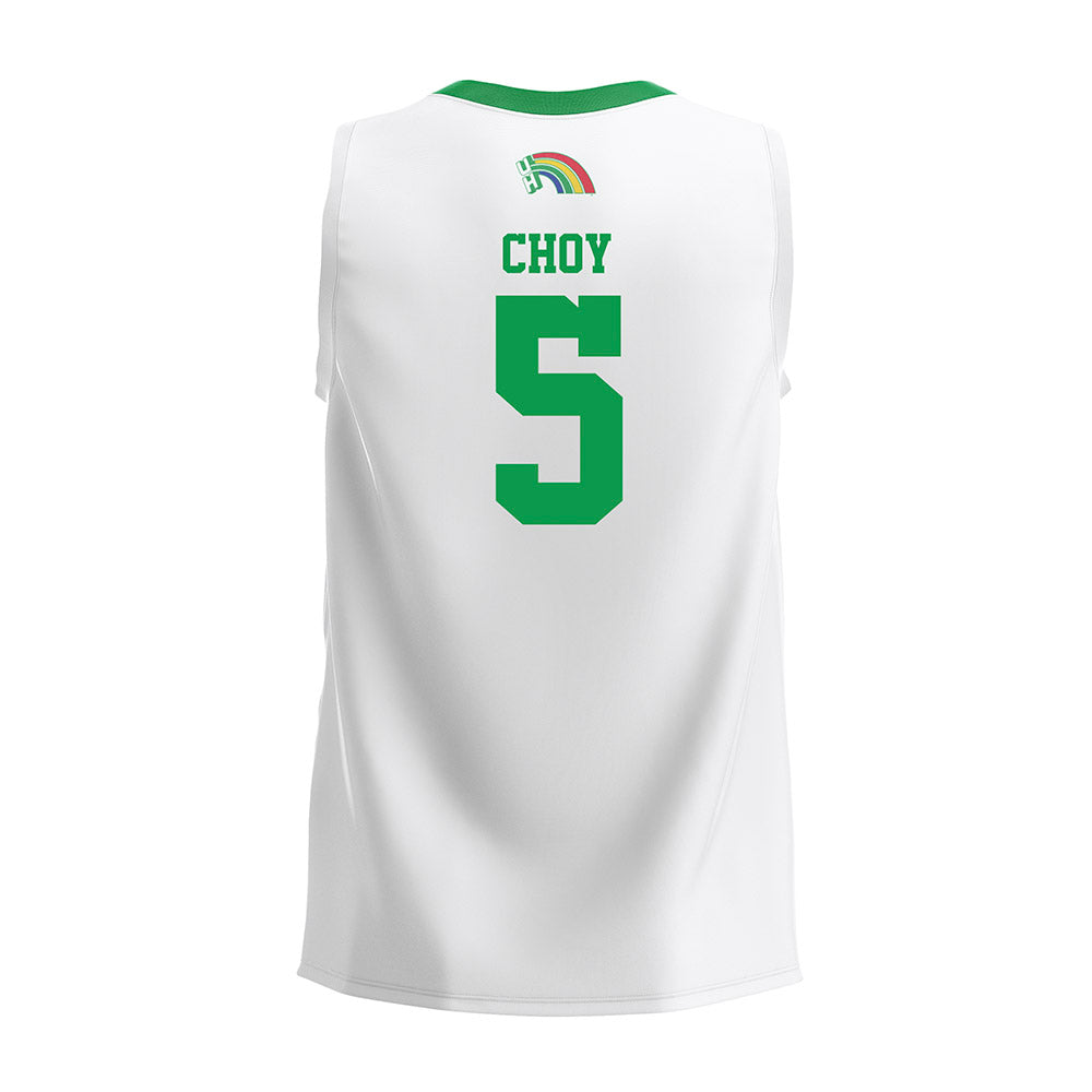 Hawaii - NCAA Men's Volleyball : Eleu Choy - Cream Volleyball Jersey