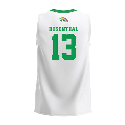 Hawaii - NCAA Men's Volleyball : Tread Rosenthal - Cream Volleyball Jersey