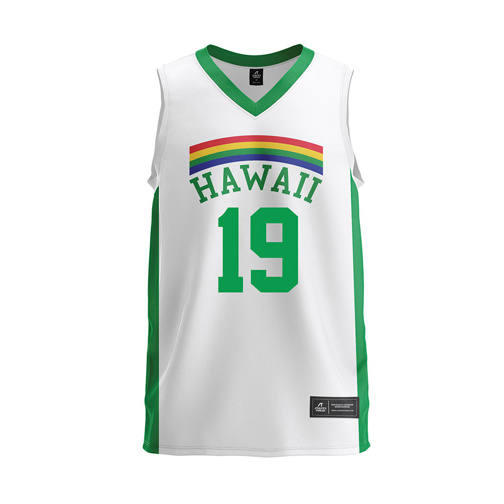 Hawaii - NCAA Men's Volleyball : Alexander Parks - Cream Volleyball Jersey