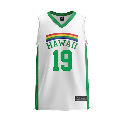 Hawaii - NCAA Men's Volleyball : Alexander Parks - Cream Volleyball Jersey