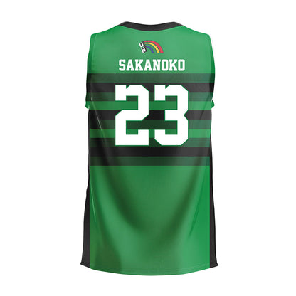 Hawaii - NCAA Men's Volleyball : Louis Sakanoko - Green Volleyball Jersey