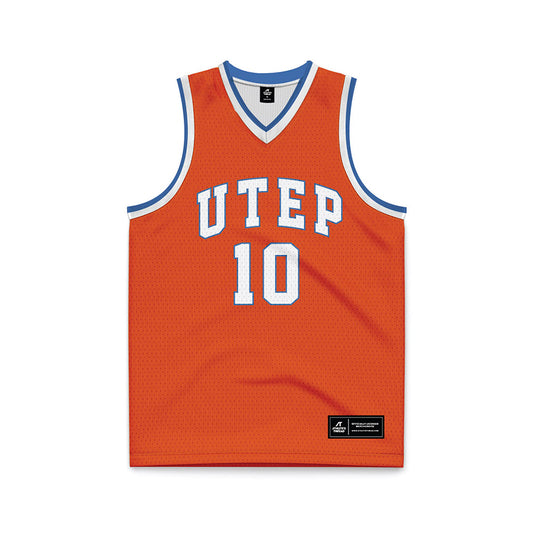 UTEP - Men's Basketball Legends : Tim Hardaway - Basketball Jersey-0