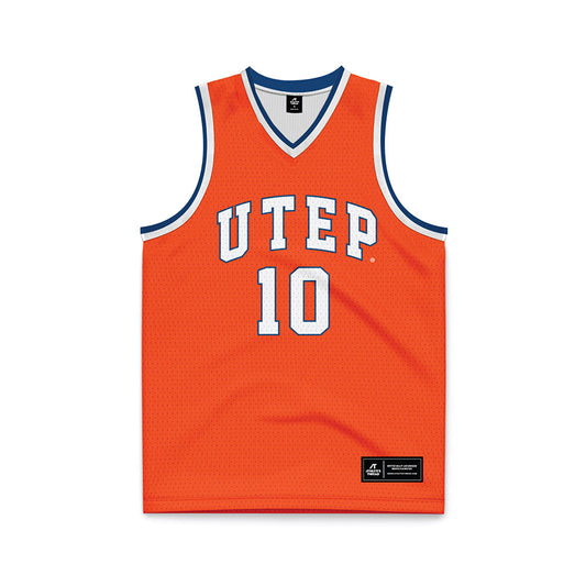 UTEP - NCAA Men's Basketball : - Basketball Jersey-0