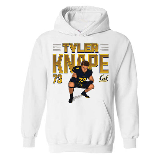 UC Berkeley - NCAA Football : Tyler Knape - Individual Caricature Hooded Sweatshirt