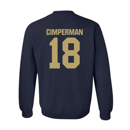 UC Davis - NCAA Women's Lacrosse : Annie Cimperman - Classic Shersey Crewneck Sweatshirt-1
