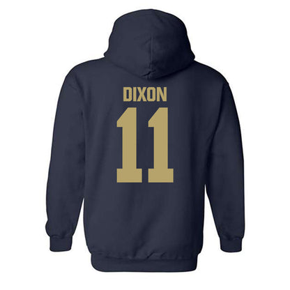 UC Davis - NCAA Football : Mitchell Dixon - Classic Shersey Hooded Sweatshirt-1