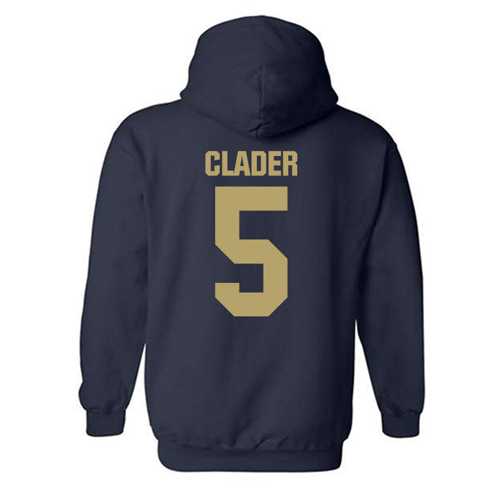 UC Davis - NCAA Equestrian : Mya Clader - Classic Shersey Hooded Sweatshirt-1