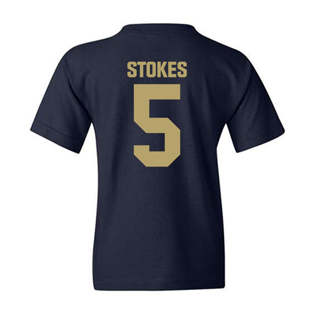 UC Davis - NCAA Men's Basketball : Jalen Stokes - Classic Shersey Youth T-Shirt-1