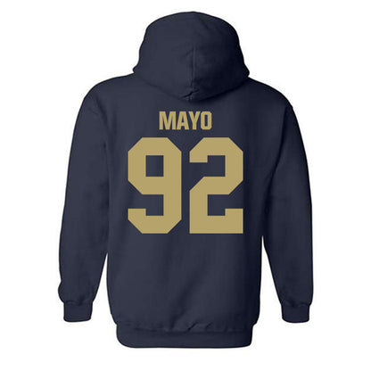 UC Davis - NCAA Football : Rayne Mayo - Classic Shersey Hooded Sweatshirt-1