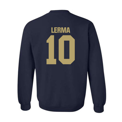 UC Davis - NCAA Baseball : Mason Lerma - Classic Shersey Crewneck Sweatshirt-1
