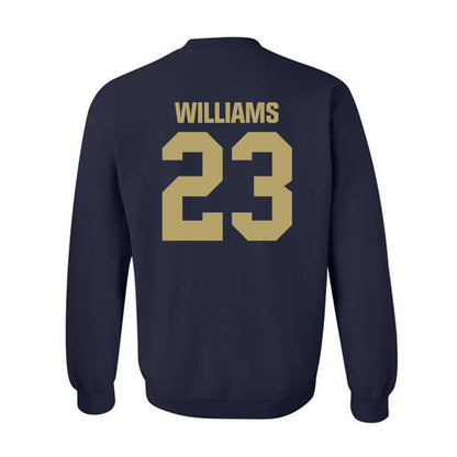 UC Davis - NCAA Football : Winston Williams - Classic Shersey Crewneck Sweatshirt-1