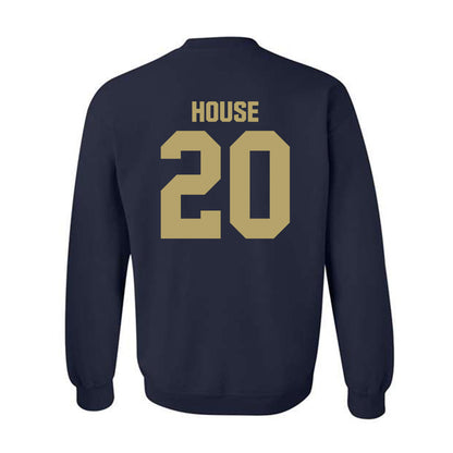 UC Davis - NCAA Men's Soccer : Gavin House - Classic Shersey Crewneck Sweatshirt-1