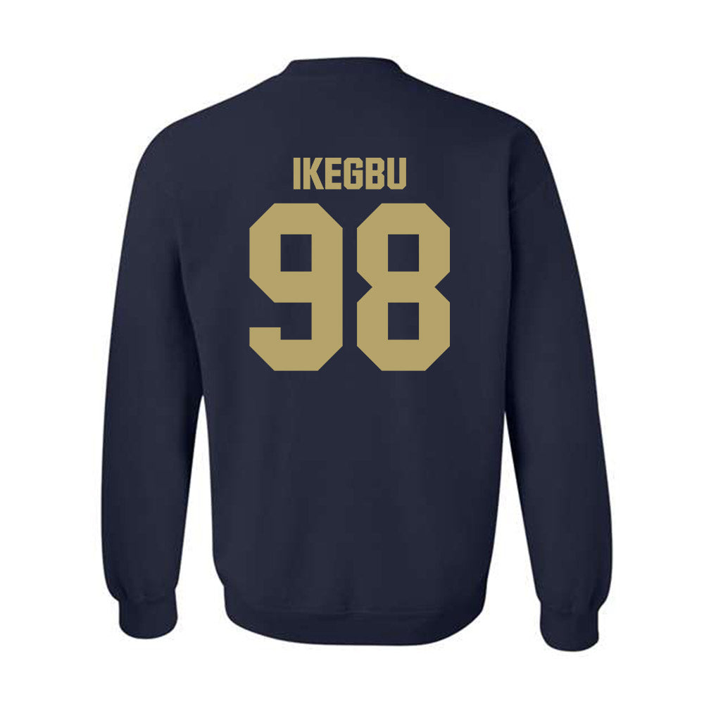 UC Davis - NCAA Football : Ike Ikegbu - Classic Shersey Crewneck Sweatshirt-1