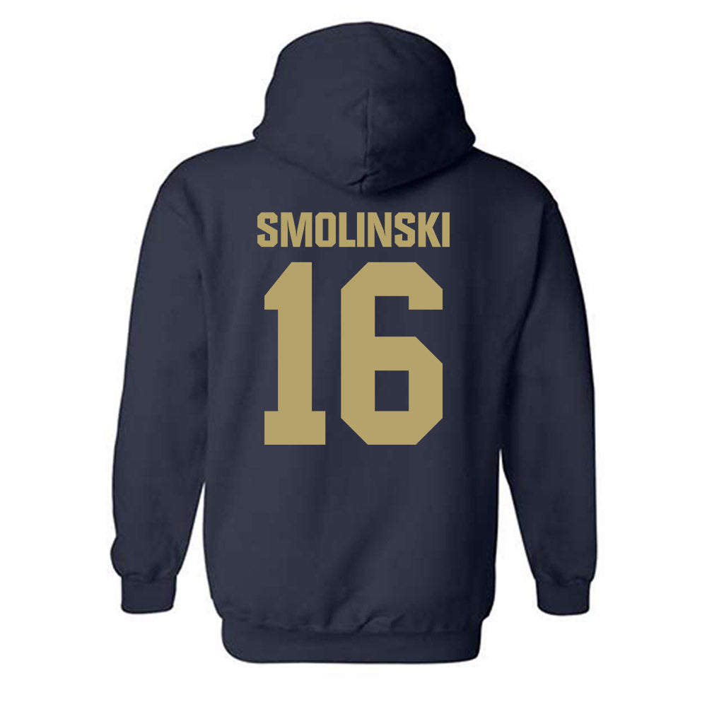 UC Davis - NCAA Beach Volleyball : Skye Smolinski - Classic Shersey Hooded Sweatshirt-1