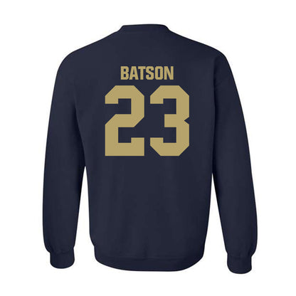 UC Davis - NCAA Football : Cole Batson - Classic Shersey Crewneck Sweatshirt-1