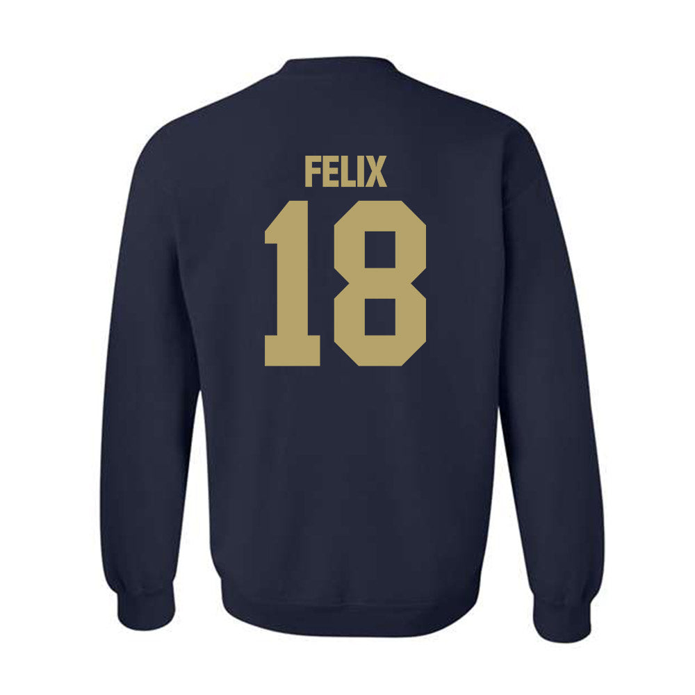 UC Davis - NCAA Baseball : Ethan Felix - Classic Shersey Crewneck Sweatshirt-1