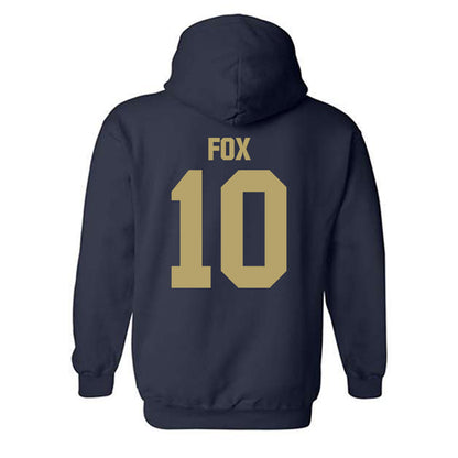 UC Davis - NCAA Women's Lacrosse : Jane Fox - Classic Shersey Hooded Sweatshirt-1